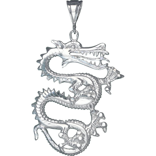 925 Sterling Silver Dragon Charm 925 Sterling Silver Dragon Charm